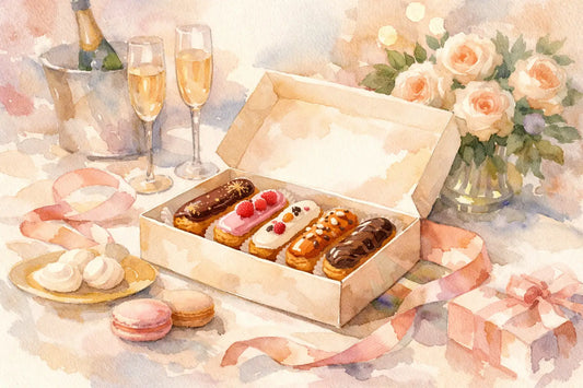 Eclair Box Delivery for Elegant Celebrations