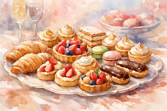 French Pastry Platter for a Party That Wows