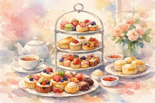 How to Build a Hi Tea Dessert Platter