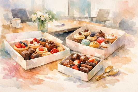 Office Dessert Catering Boxes That Impress