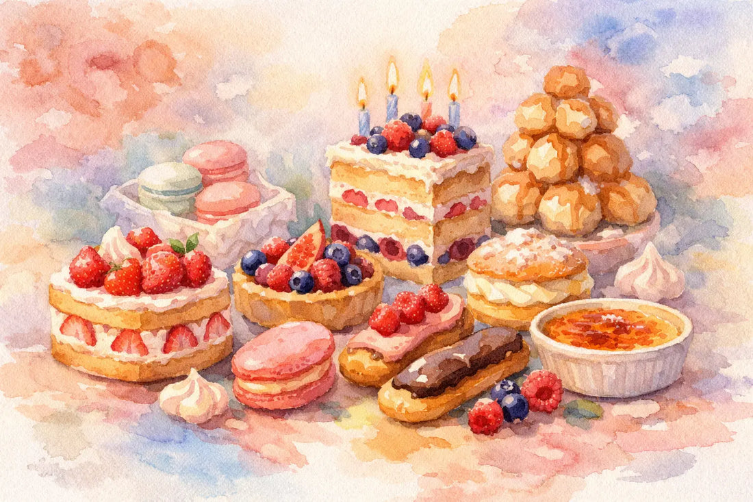 The Best French Desserts for Birthdays to Share