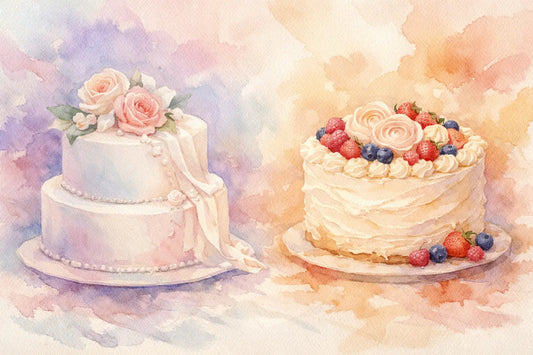 Fondant Versus Buttercream Cakes for Celebrations