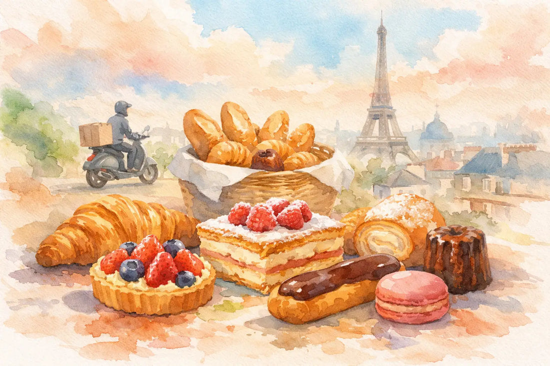 Authentic French Pastries Delivery, Done Right