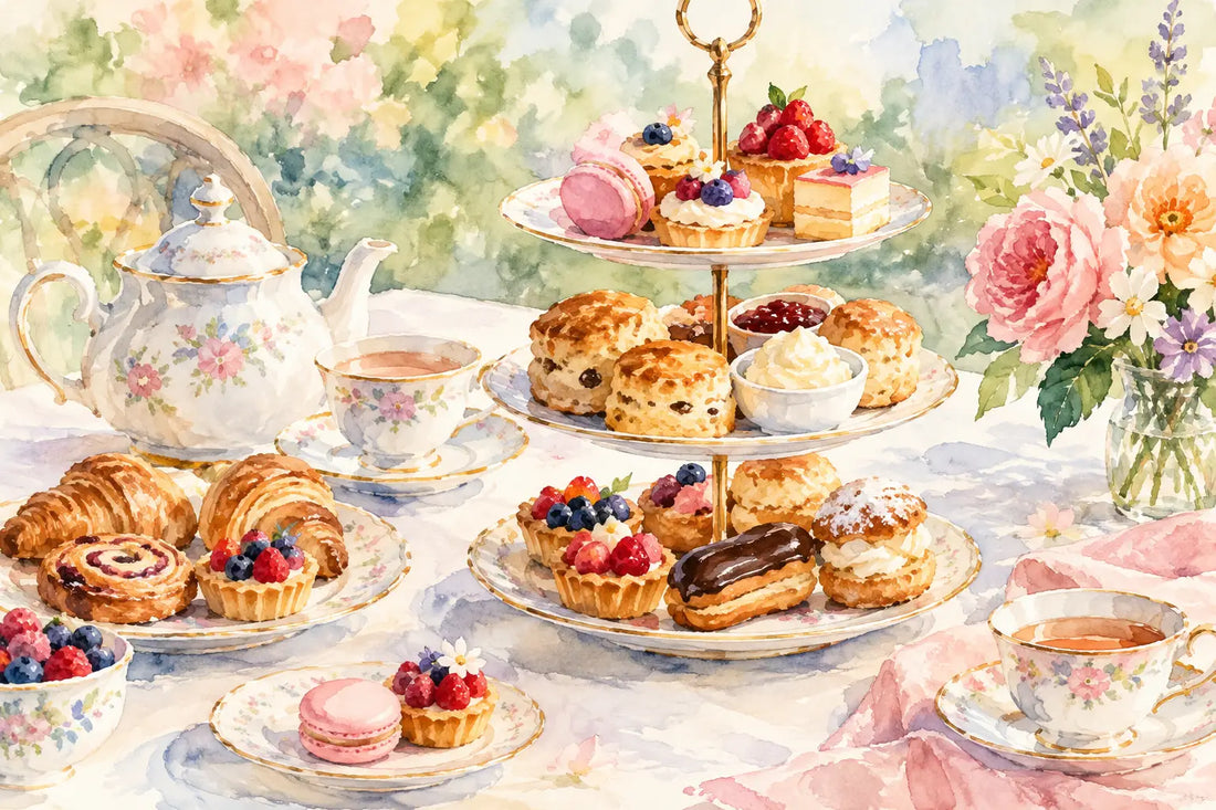 12 Top Pastries for Tea Parties, Chosen with Care